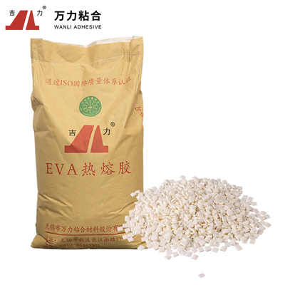 Encuadernación blanca Soild EVA-KG-10 de EVA Hot Melt Adhesives For que forma escamas