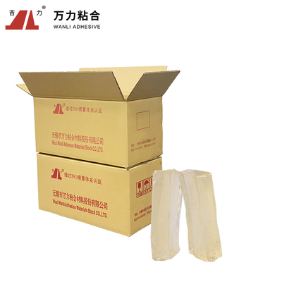 Pegamentos piezosensibles de etiquetado ligeros del derretimiento caliente pegamento biodegradable sólido TPR-7608