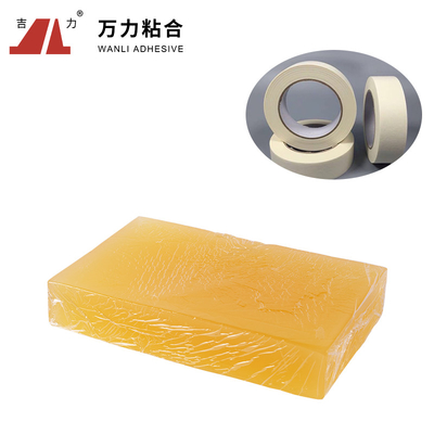 Derretimiento caliente amarillo sólido TPR adhesivo piezosensible PSA TPR-6559S adhesivo