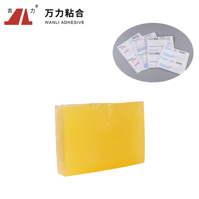 Sello caliente amarillo negro TPR-433 de epoxy de enlace de los pegamentos piezosensibles del derretimiento