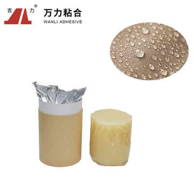 Pale Yellow Textile Adhesive Glue funcional para la tela de seda PUR-6060 sólido