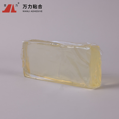 Pegamentos piezosensibles de etiquetado ligeros del derretimiento caliente pegamento biodegradable sólido TPR-7608