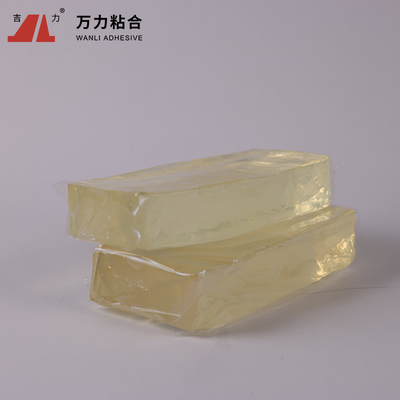 Pegamentos piezosensibles de etiquetado ligeros del derretimiento caliente pegamento biodegradable sólido TPR-7608