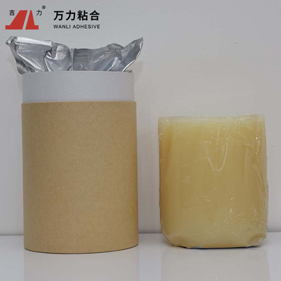 Pale Yellow Textile Adhesive Glue funcional para la tela de seda PUR-6060 sólido