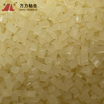 Derretimiento caliente EVA Adhesive Yellowish Polyolefin EVA-KB-1H de la caja del plegamiento del cartón