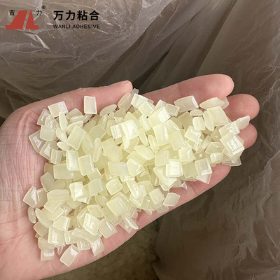Derretimiento caliente EVA Adhesive Yellowish Polyolefin EVA-KB-1H de la caja del plegamiento del cartón