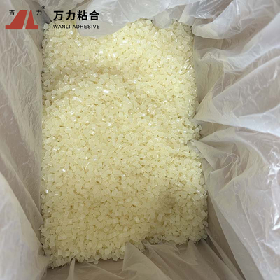 Derretimiento caliente EVA Adhesive Yellowish Polyolefin EVA-KB-1H de la caja del plegamiento del cartón