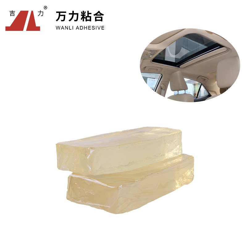 Pegamento superior adhesivo de la estrella automotriz sólida transparente para el ajuste exterior TPR-7355 del coche